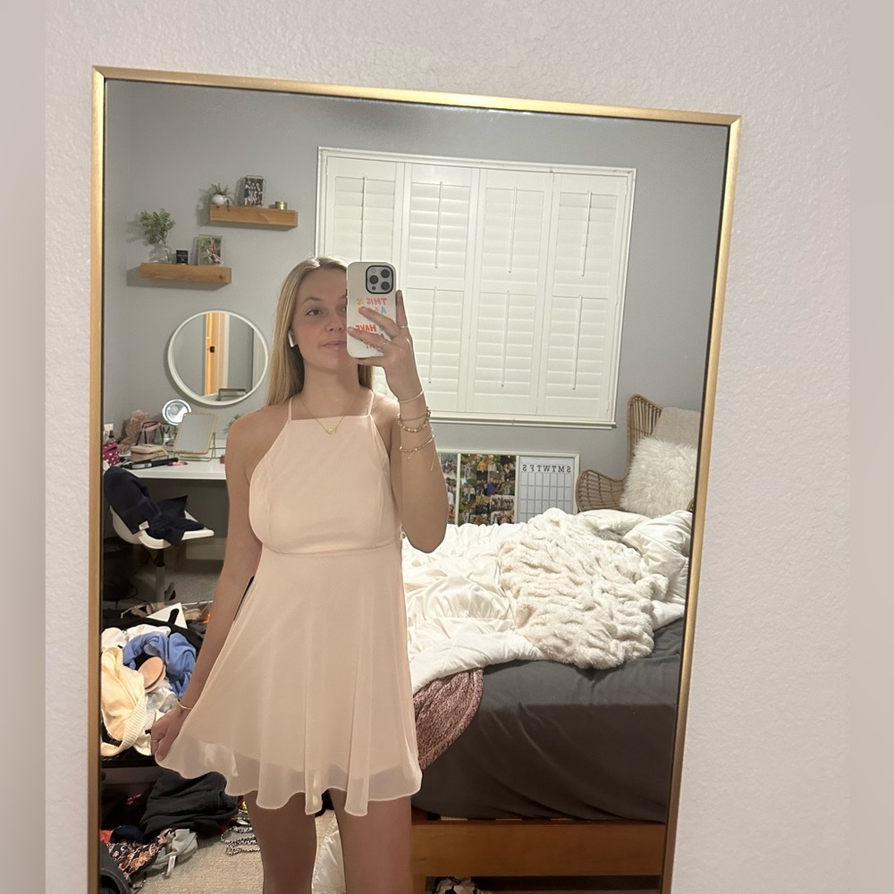 Light pink dress